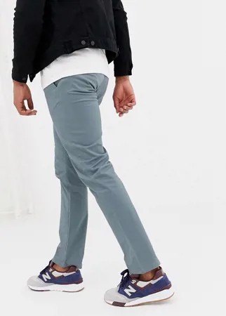 Зеленые прямые чиносы Celio-Зеленый