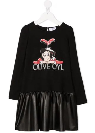 Monnalisa платье-футболка Olive Oyl