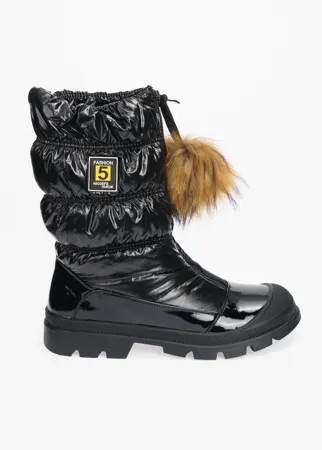 Дутики женские Ennergiia H1091-R1023M_1 черные 40 RU