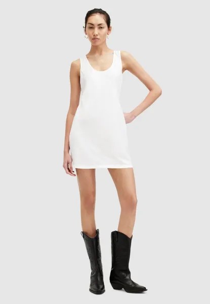 Вязаное платье PALOMA TEE DRESS AllSaints, кремовый