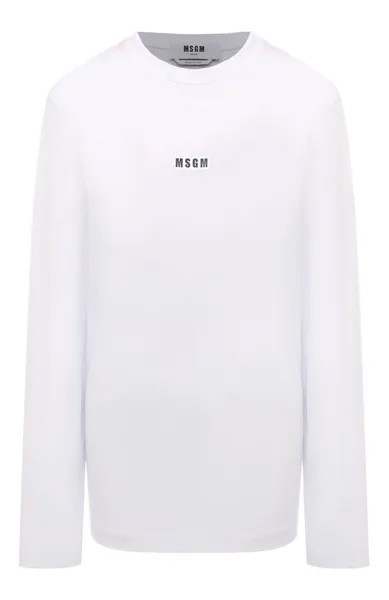 Хлопковый лонгслив MSGM