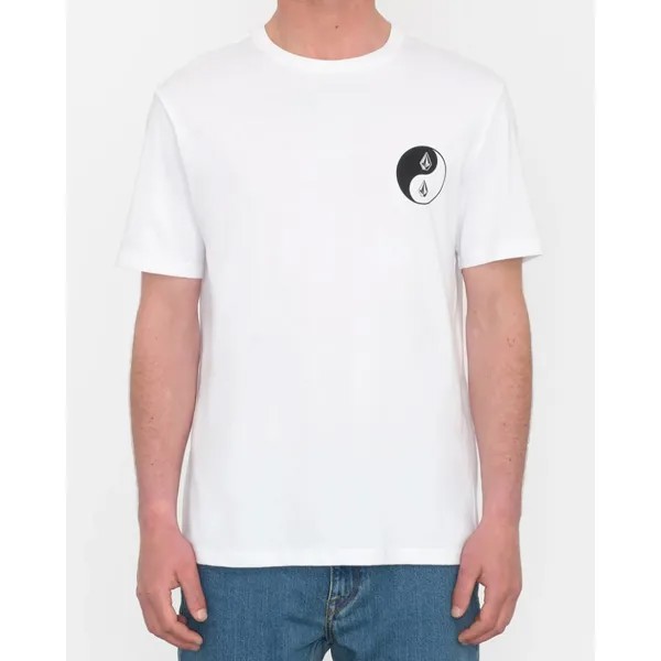 Футболка VOLCOM Counterbalance Bsc Sst White