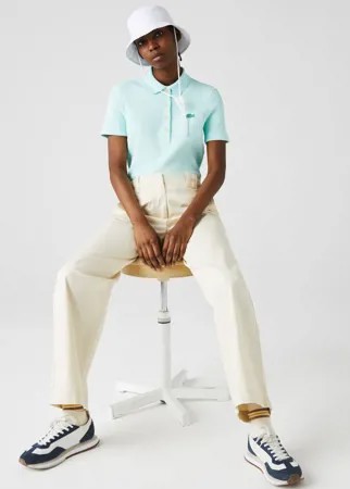 Женская рубашка-поло Lacoste Slim fit из хлопка