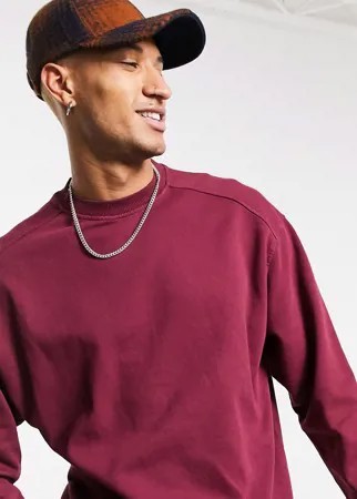 Бейсболка из мельтона в клетку из сшитых частей ASOS DESIGN-Мульти