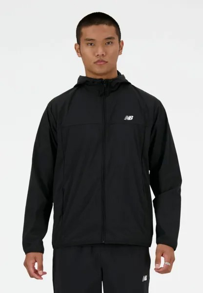 Легкая куртка ATHLETICS New Balance, цвет black