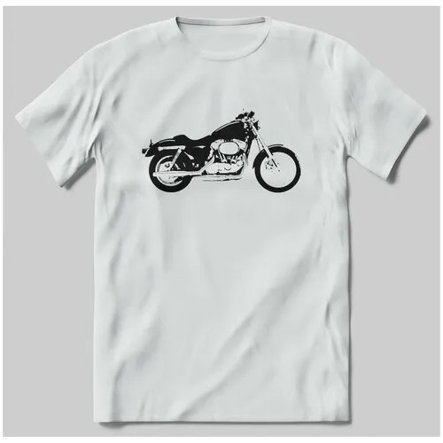 Футболка с принтом Black Bike