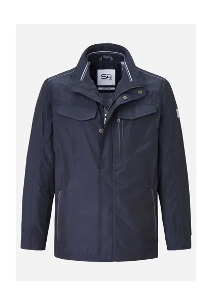 Двухцветный длинный блузон Modern Fit NEW RIVER S4 JACKETS, темно-синий