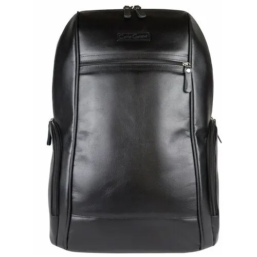 Кожаный мужской рюкзак Carlo Gattini Vicoforte 3099-01 Black Черный