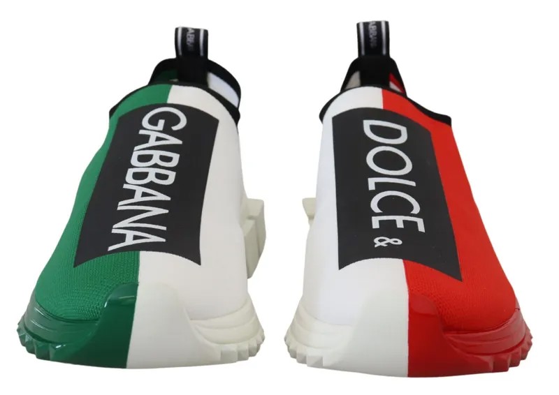 DOLCE - GABBANA Обувь Кроссовки Sorrento цвета итальянского флага s. ЕС39/США6