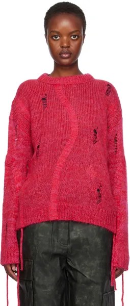 Красно-розовый свитер Andersson Bell Colbine