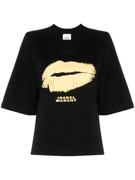 ISABEL MARANT футболка Ben из органического хлопка, черный