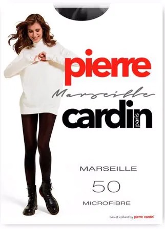Колготки Pierre Cardin Marseille, 50 den, размер 3, черный