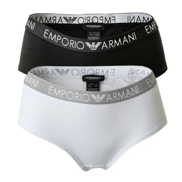 Трусы Emporio Armani Panty 2er Pack, черный