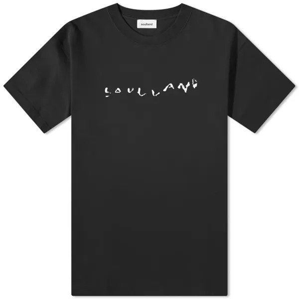 Футболка Soulland Paint Logo Tee