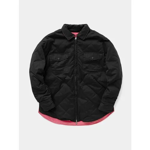 Куртка-рубашка Ksubi Woven Reversible Ls Shacket, размер L, черный, розовый