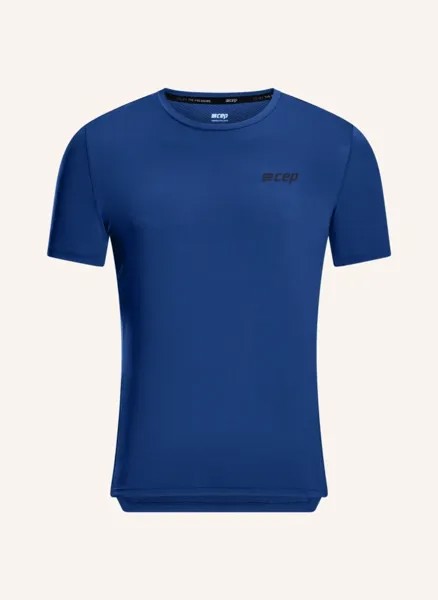 Беговая рубашка the run short sleeve Cep, синий