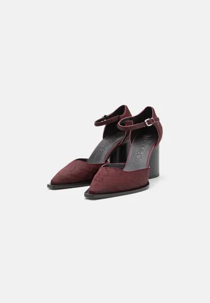 Высокие туфли MONICA1 MAX&Co., Бордо