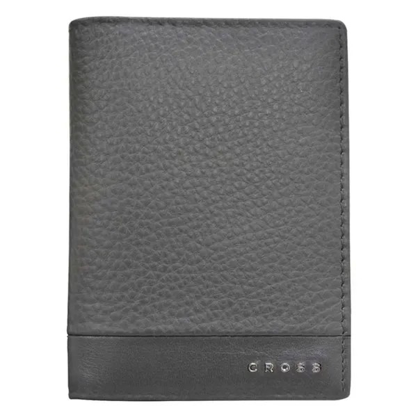 Кошелек Cross Nueva FV, серый, 12,1х9,6х1,2 см