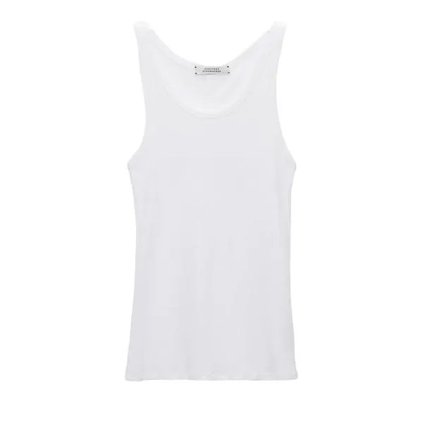 Футболка simply timeless top 100 pure white Dorothee Schumacher, белый