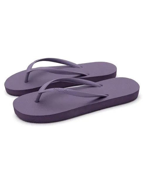 Женские сандалии-шлепанцы SLIMZ CORE из натуральной резины Feelgoodz, фиолетовый