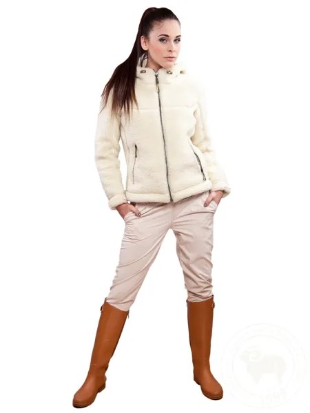 Полушубок женский Alwero ADVENTURE LADIES белый М