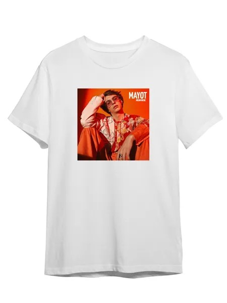 Футболка унисекс СувенирShop Mayot/Майот/Melon music 2 белая 3XL (56-58)
