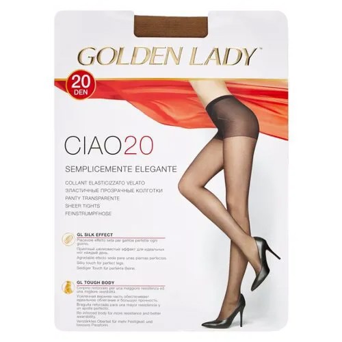 Колготки Golden Lady Ciao 20 den, размер 5-XL, melon (бежевый)