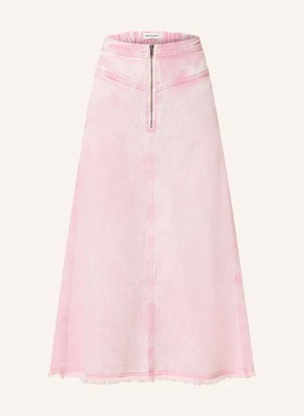 Джинсовая юбка Normandy Lollys Laundry, розовый