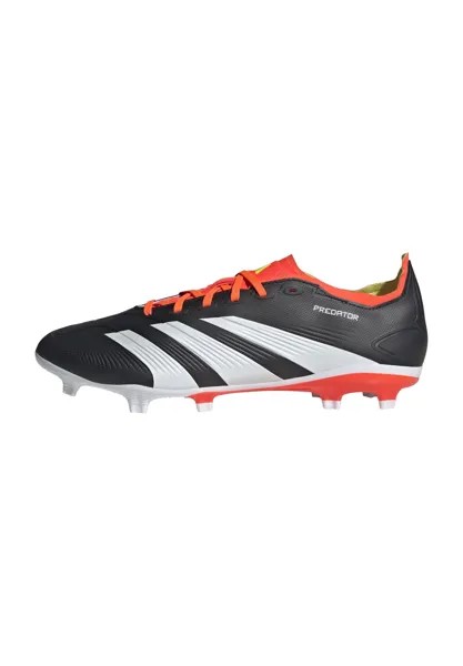 Бутсы футбольные Predator League FG, планки Strikefin, мужские adidas, цвет Cblack Ftwwht Solr