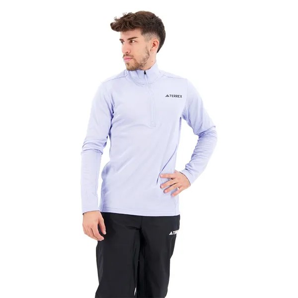 Толстовка adidas Multi Fleece Half Zip, синий