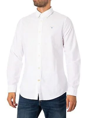 Мужская рубашка Barbour Oxtown Tailored, белая