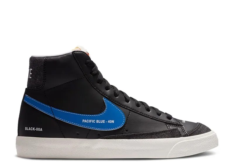 Кроссовки Nike Wmns Blazer Mid 77 'Color Code - Black', черный