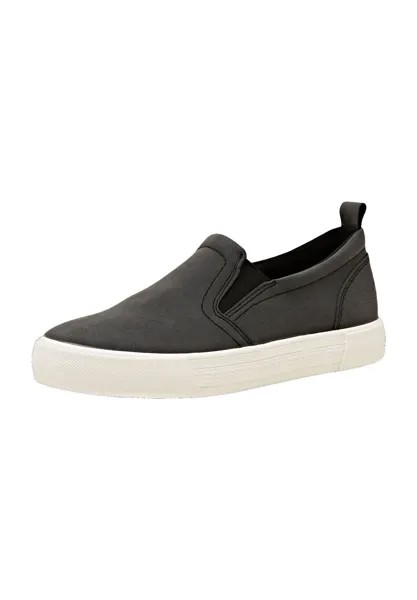Женские нескользящие тапочки из кожи ESPRIT, черный