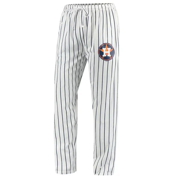 Мужские брюки Concepts Sport белого/темно-синего цвета Houston Astros Vigor Lounge Pant