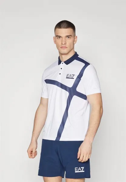 Спортивная футболка TENNIS PRO GRAPHIC EA7 Emporio Armani, цвет white