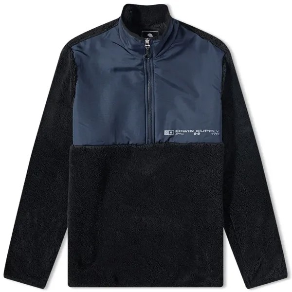 Джемпер EDWIN Kaiteki Half Zip Fleece Sweat