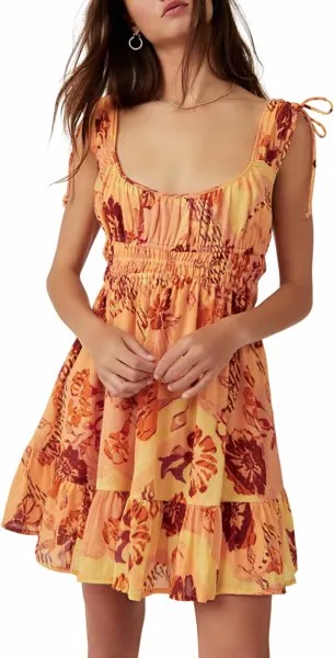 Платье Vernon Mini Free People, цвет Sunshine Combo