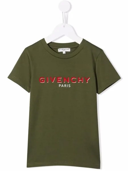 Givenchy Kids футболка с логотипом