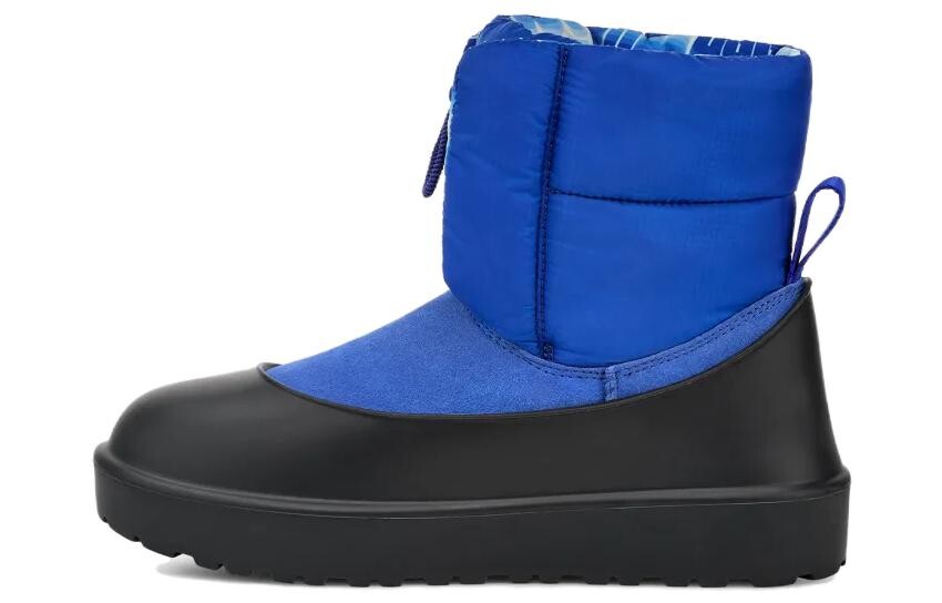 Зимние ботинки женские синие Ugg