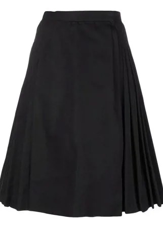 Yves Saint Laurent Pre-Owned плиссированная юбка миди
