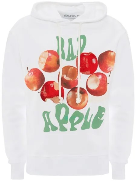 JW Anderson худи Bad Apple, белый