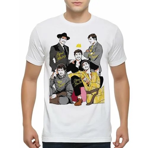 Футболка Design Heroes, размер S, белый