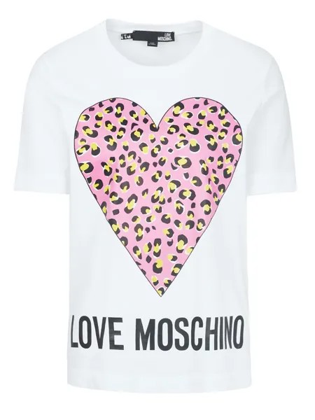 Топ Love Moschino, белый