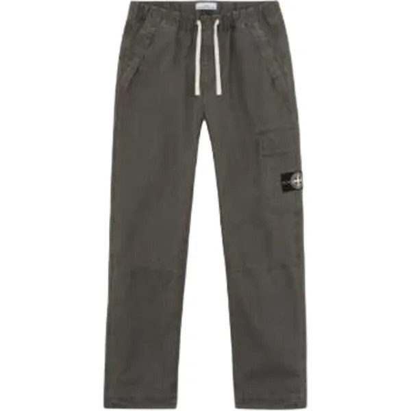 FW24 Брюки-карго унисекс свинцово-серые Stone Island, серый