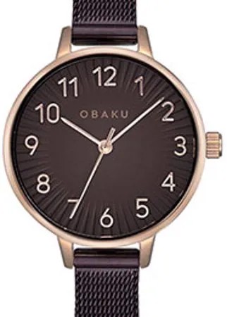 Fashion наручные  женские часы Obaku V237LXVNMN. Коллекция Mesh