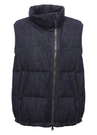 Джинсовый жилет Brunello Cucinelli
