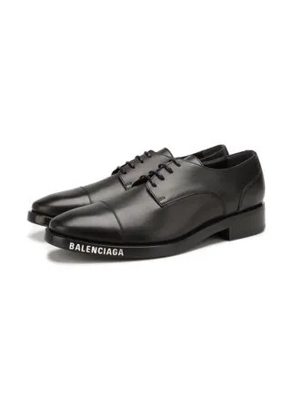 Кожаные дерби Balenciaga