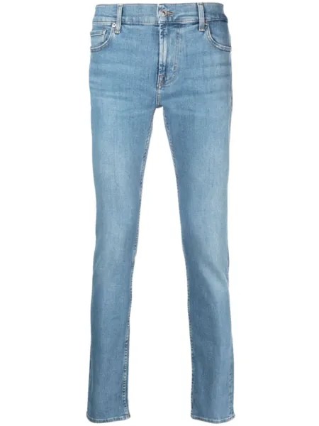 7 For All Mankind джинсы скинни Paxtyn, синий