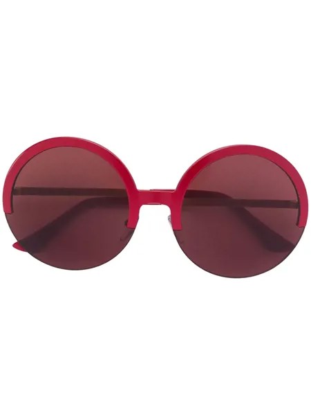 Marni Eyewear солнцезащитные очки в круглой оправе