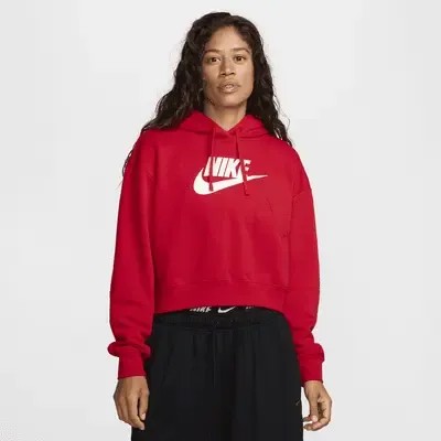 Худи Nike Sportswear Club Fleece, цвет University Red/White
